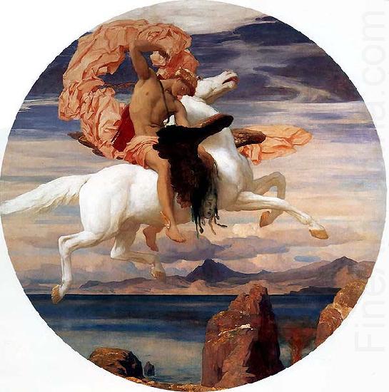 Lord Frederic Leighton Perseus On Pegasus Hastening To the Rescue of Andromeda china oil painting image